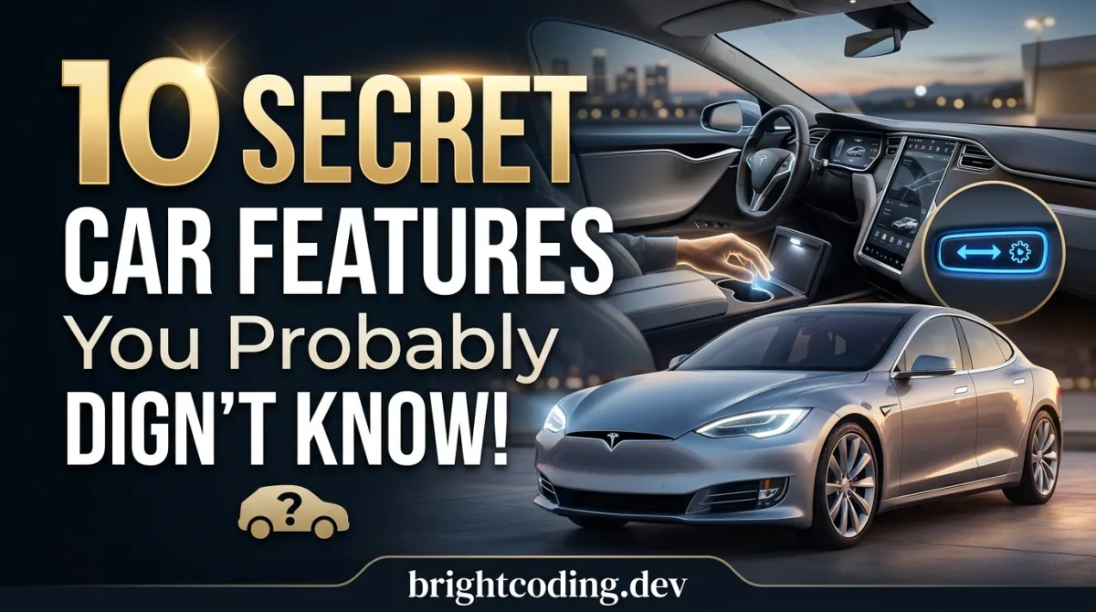 10 Secret Car Features You Probably Didn't Know Your Vehicle Had