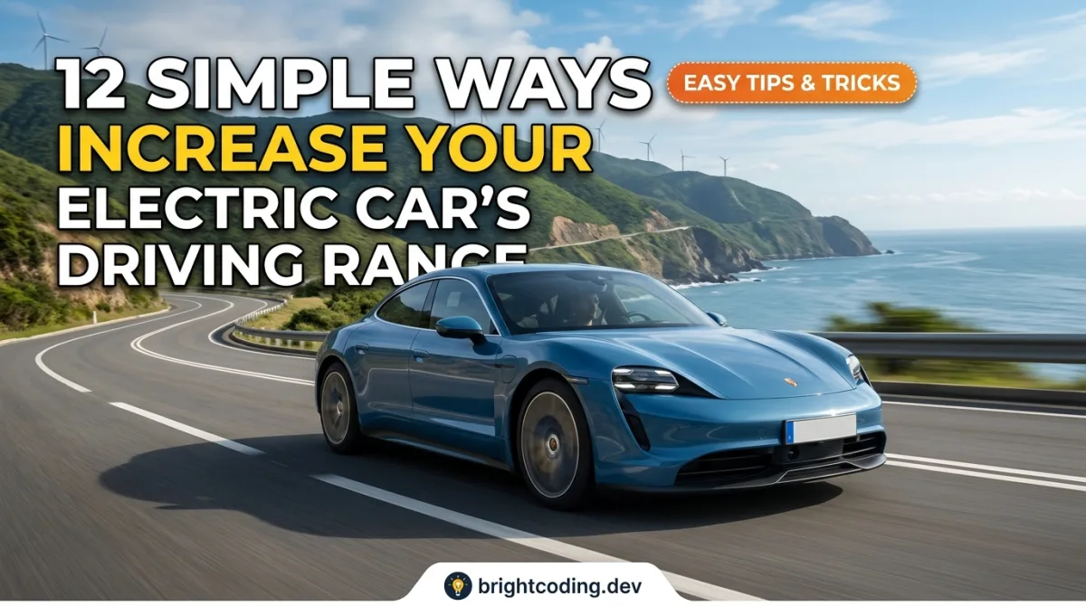 12 Simple Ways to Increase Your Electric Car's Driving Range