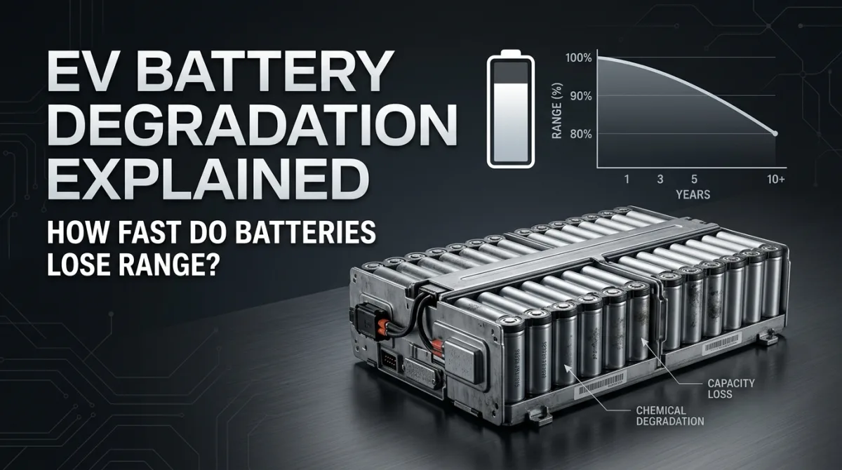 EV Battery Degradation Explained: How Fast Do Batteries Lose Range?