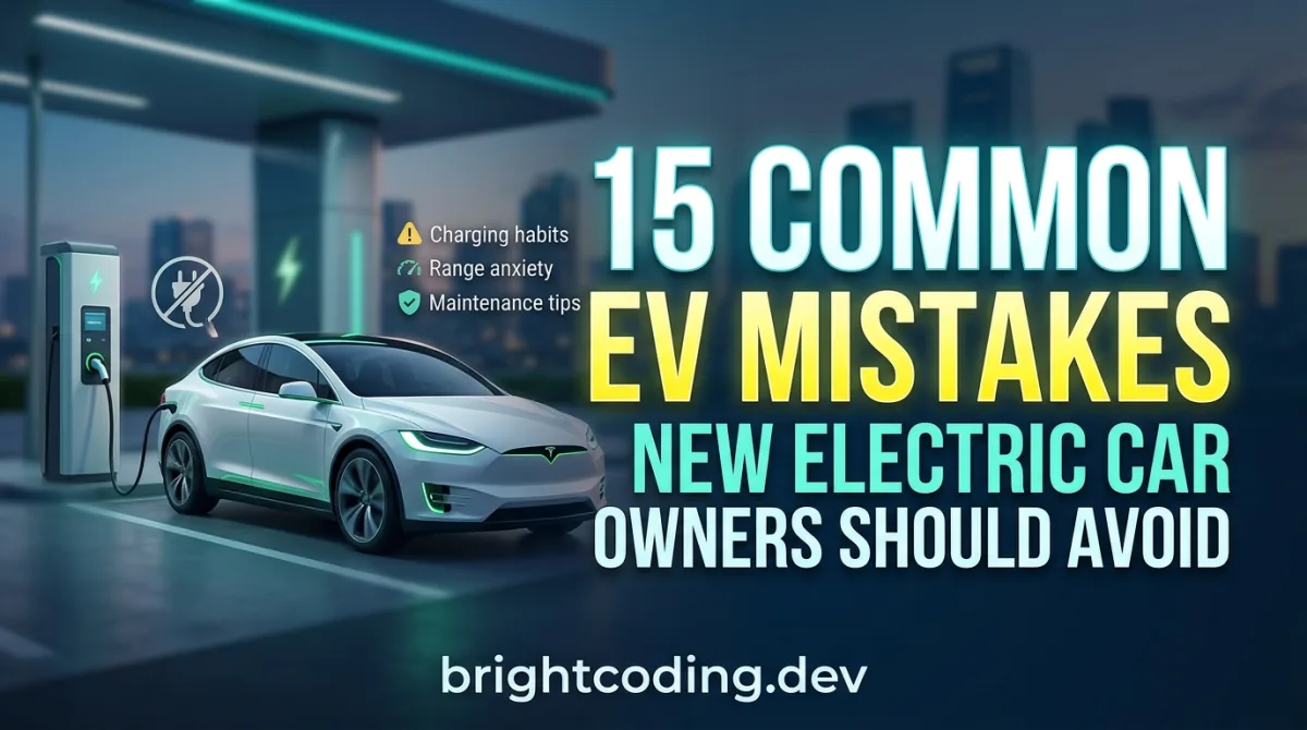 15 Common EV Mistakes New Electric Car Owners Should Avoid