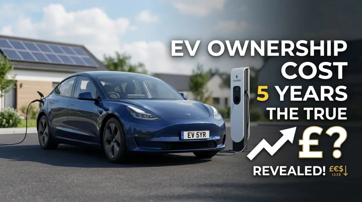 The True Cost of Owning an EV for 5 Years