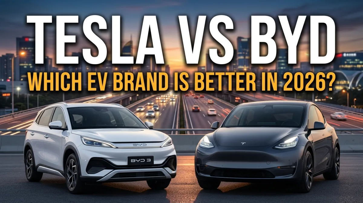 Tesla vs BYD: Which Electric Car Brand Is Better in 2026?