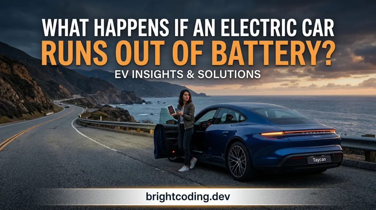 What Happens If an Electric Car Runs Out of Battery?