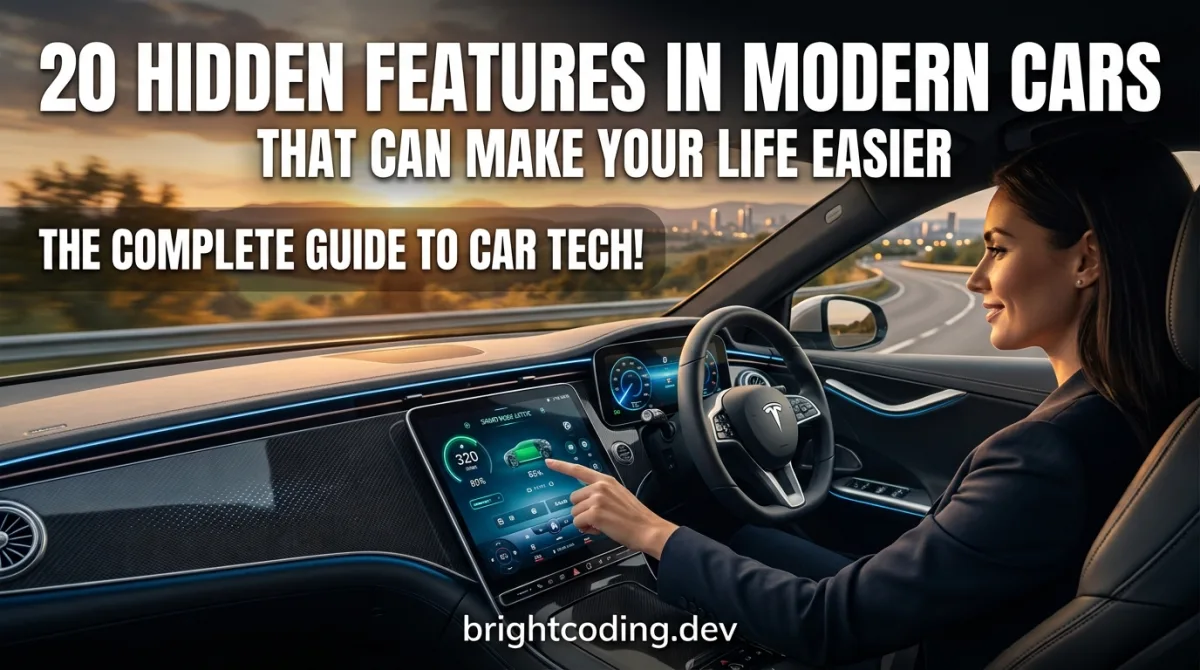 20 Hidden Features in Modern Cars That Can Make Your Life Easier