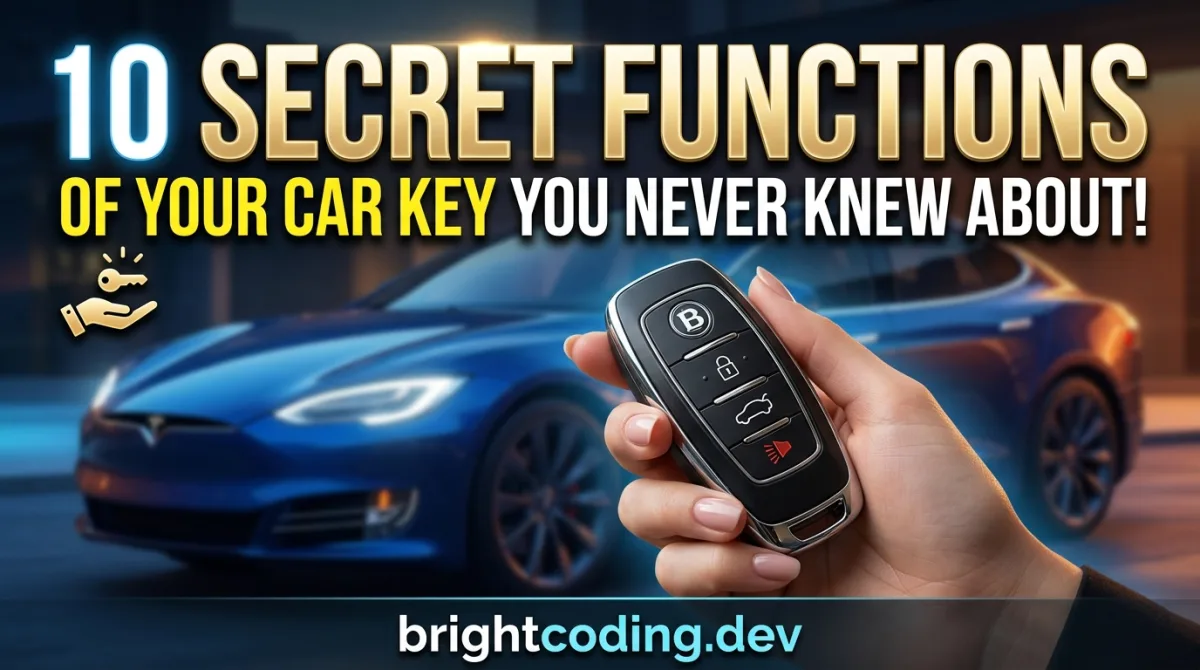 10 Secret Functions of Your Car Key You Never Knew About