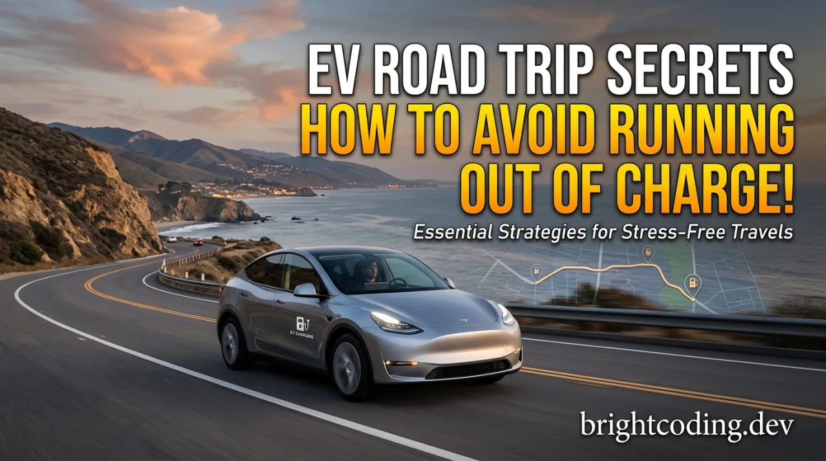 How to Avoid Running Out of Charge During an EV Road Trip